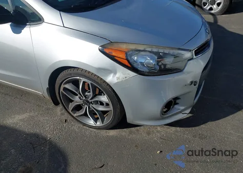 2015 Kia Forte Sx z USA, uszkodzony, nr VIN KNAFZ5A32F5395622